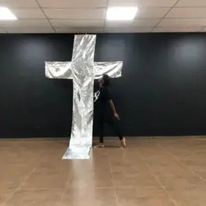 Flag Pipa Cruz Prata