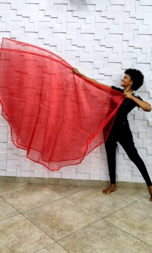 Flag Cristal Vermelha