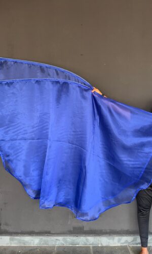 Par de Flags Cristal Azul Royal